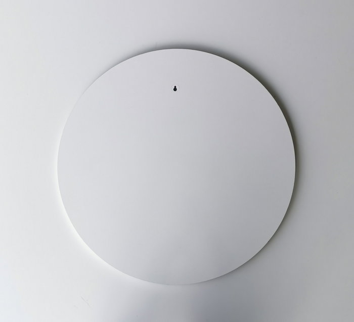 Hanah Home Espejo Decorativo Redondo Blanco A706